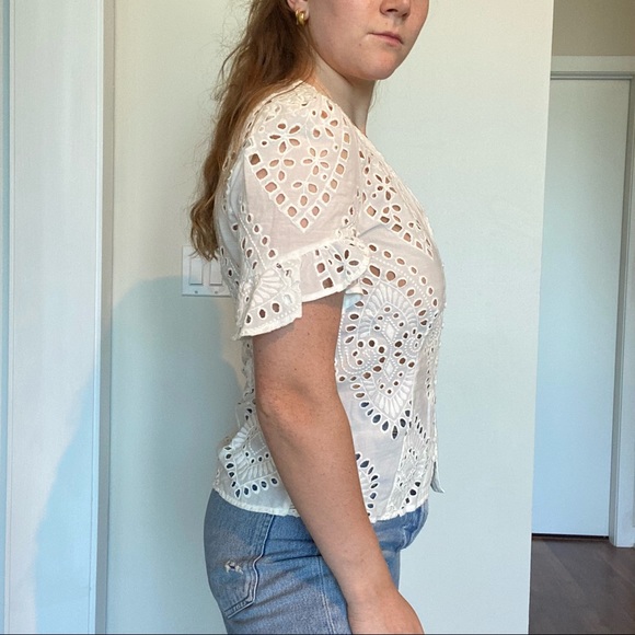 White Zara Blouse - Picture 4 of 4